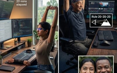 The Creator’s Ache: Simple Posture & Health Fixes for Desk Workers